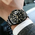 thumbnail image 5 of OLEVS Watches for Men Business Dress Luxury Casual Analog Quartz Stainless Steel Waterproof Luminous Date Men Wrist Watches reloj para hombre Black Dial, 5 of 12