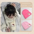 thumbnail image 2 of Gorro de punto Sanrio Hello Kitty, gorro de lana Kuromi My Melody de Anime, gorros de abrigo Kawaii bordados a la moda Y2K para niñas, Otoño/Invierno, 2 of 4