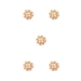 thumbnail image 1 of Qarigey Bufanda Anillo Perla Diseño simple Todo-fósforo Flor Vintage Moda Joyería decorativa Multiusos Chal Pin Regalo del día de San Valentín Oro Type2 NO2 Qarigey CBP191122, 1 of 4
