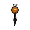 thumbnail image 5 of Krator Motorcycle 2 pcs Black Amber Turn Signals Lights Compatible with Suzuki Shuttle FA50, 5 of 6