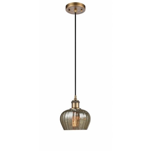 Innovations Lighting - Fenton - 1 Light Cord Hung Mini Pendant In Industrial