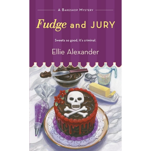 Bakeshop Mystery Fudge and Jury, Book 5, (Paperback)