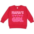 thumbnail image 2 of Inktastic Nana's Girl Grandchild Toddler Sweatshirt, 2 of 4