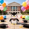 thumbnail image 6 of Plush Penguin Stuffed Animal Doll for Man Women Girls Boys Graduation Congratulatory Party Gifts, 8.7in, 6 of 6