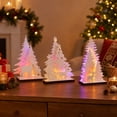 thumbnail image 5 of Wooden Tabletop Christmas Tree with LED Light | Battery Operated, Rustic Centerpiece for Fireplace Mantel Shelf, Home Farmhouse Style Decor, 5 of 6