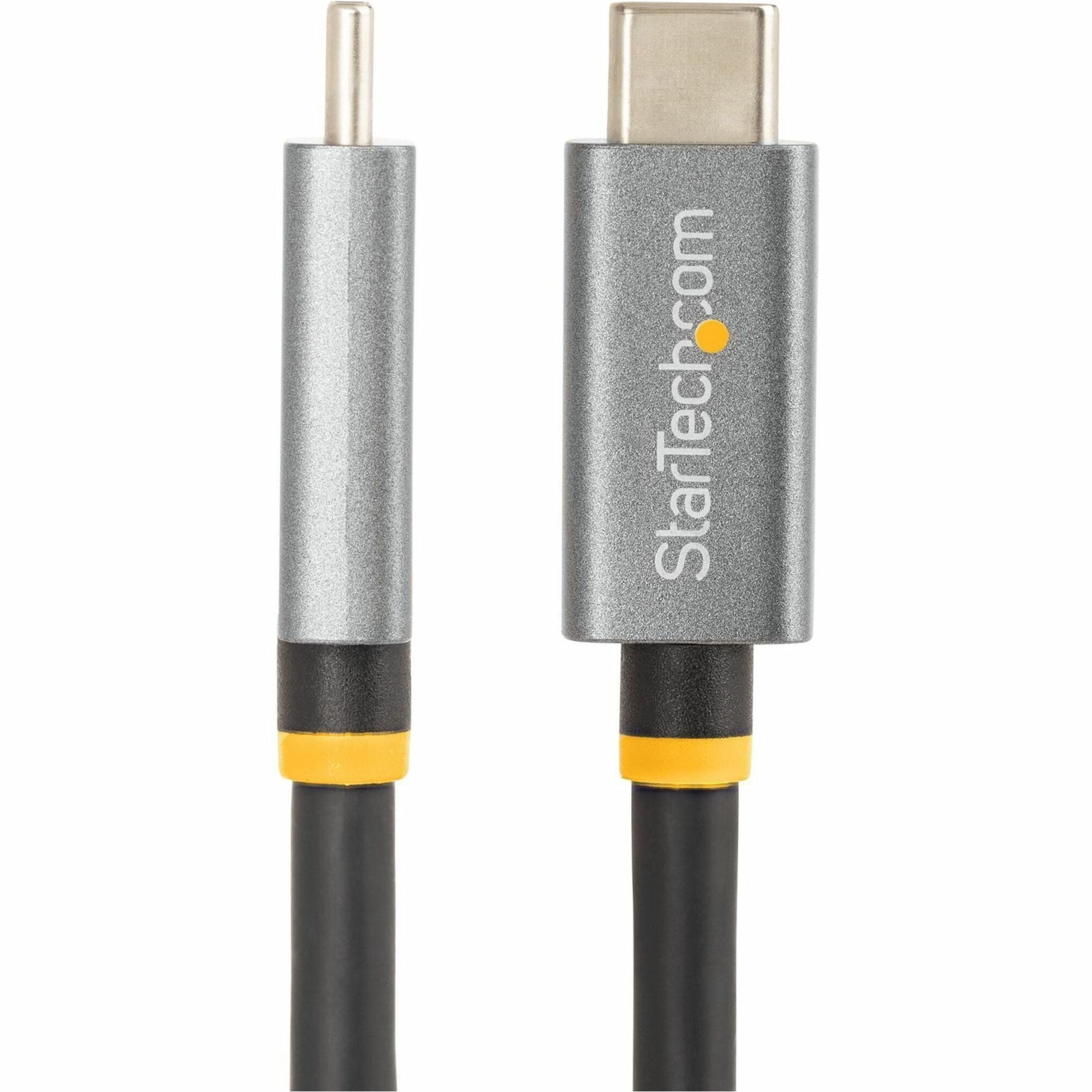 Startech 3ft (1m) USB4 Cable, USB-IF Certified USB-C Cable, 40 Gbps, 100W, 8K 60Hz, Compatible w/Thunderbolt 4/3/USB 3.2, USB Type-C - 3.3ft USB-IF Certified USB4 Type-C cable supports 40Gbps, Disp...