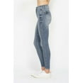 thumbnail image 5 of Judy Blue Full Size Tummy Control Contrast Wash Skinny Jeans, 5 of 6