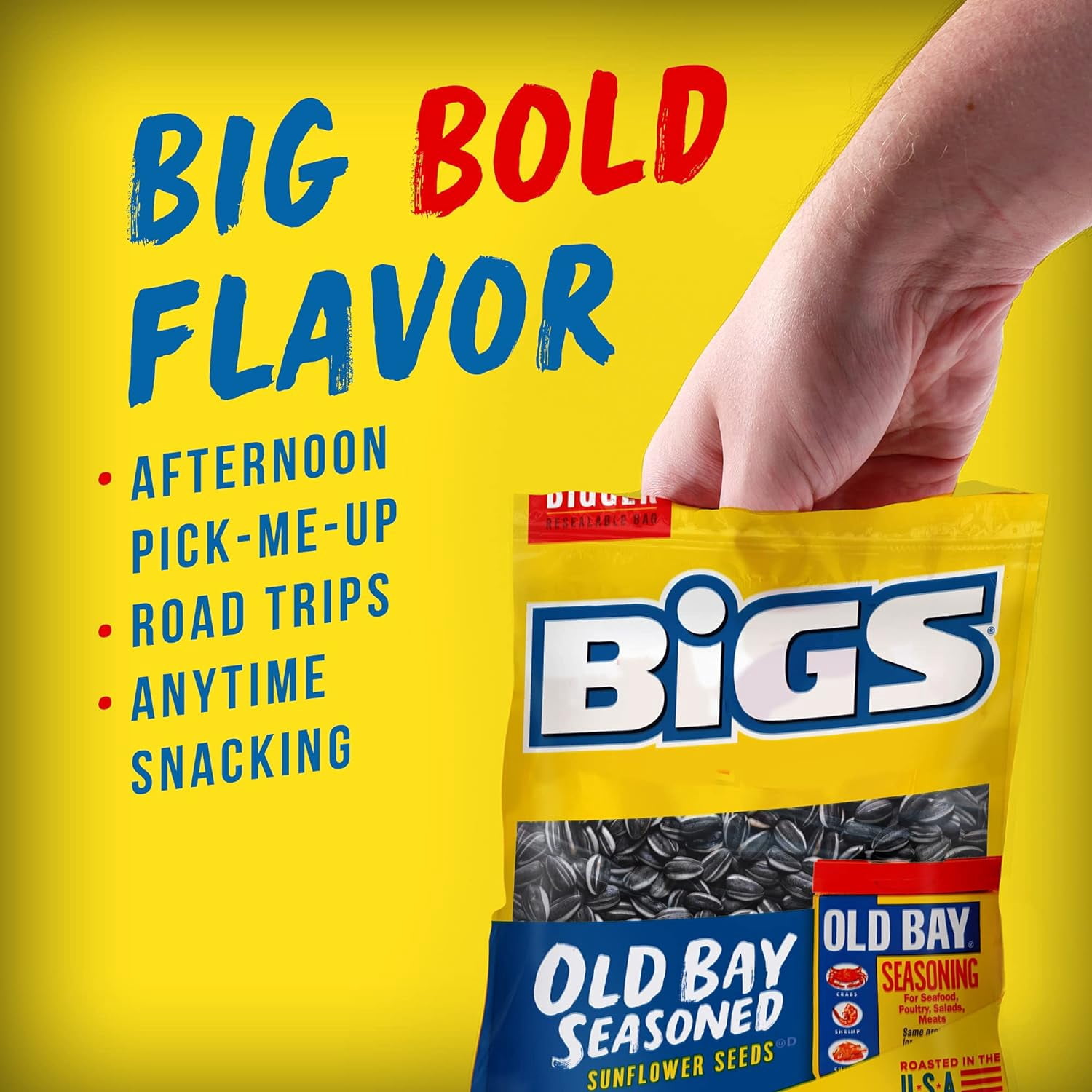 BIGS SEEDS OLD BAY CATCH OF THE DAY 5.35 Oz. (Pack of 2)