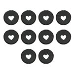 10Pcs Binder Disc Notebook Reliure Discs Planners Reliage Buckle Boucles de Binder à feuilles mobiles