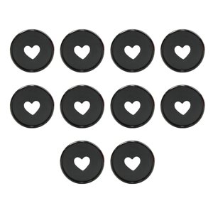 10Pcs Binder Disc Notebook Binding Discs Planners Binding Buckle Loose-leaf Binder Buckles
