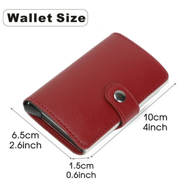 <p>Card Holder, 2.64x0.59x3.94inch Wear Against Theft Credit Card Wallets Scratch For Home</p>