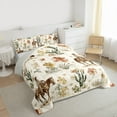 thumbnail image 3 of Homewish Western Cowboy Tribal Bedding Comforter Set,Desert Cactus Flower Twin Comforter Sets,Country Farmhouse Lodge Bedding Set For Boys Teens,Ultra Soft Home Decor Reversible,2pcs, 3 of 8