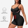 thumbnail image 4 of CUTELOVE Women Bodysuit Slimming Waist Trainer Shapewear Butt Lifter Body Shaper Chest Enhancing Full Slip Strappy-Backed, 4 of 6