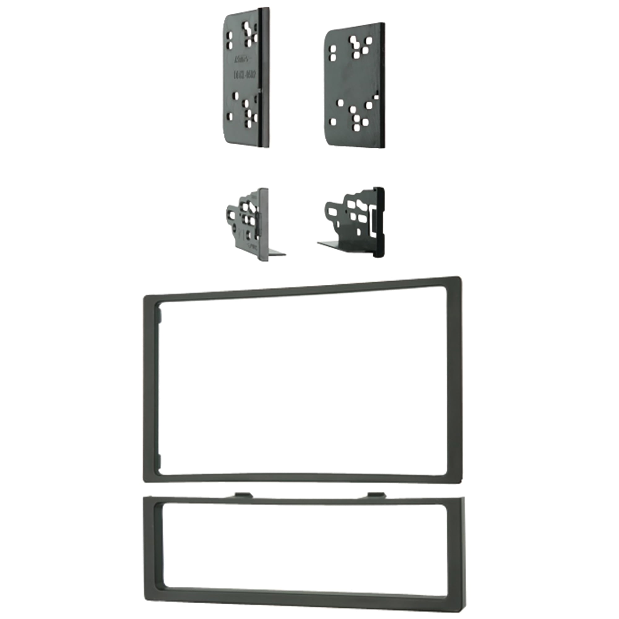 Toyota Tundra (matte black dash) 2007-2013 Double DIN Metra Car Stereo Installation Package