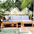 thumbnail image 6 of Updated zippered cushions - X - back charming design - outdoor entertainment - harmonious decoration, 6 of 7