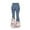 Blue, variant on Bmisegm Women's Independence Day Striped Digital Print Flare Casual Leggings Pants for Women Red M