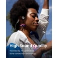 thumbnail image 3 of SHOKZ OpenMove - Open-Ear Bluetooth Sport Headphones, Bone Conduction Wireless Earphones, Sweatproof for Running and Workouts, with Sticker Pack(White), 3 of 5