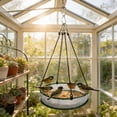 thumbnail image 2 of 20'' Bird Catcher Tray with Holes, Hanging Bird Feeder Platform, Simple Installation Birdseed for Pole Mounted Bird Feeder, Outdoor Garden Accessories for Scene, 2 of 4