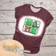 thumbnail image 2 of Mujeres Casual Béisbol Mamá Tie-dyed Impreso Manga corta Cuello redondo Pullover Blusa Camiseta Tops OAVQHLG3B Store lin121212, 2 of 5