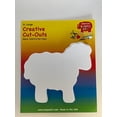 thumbnail image 5 of Sheep Single Color Creative Cut-Outs, 5.5in, 31 pcs, 5 of 8