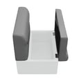 thumbnail image 4 of Wise DLX95-1905 DLX Series 28" Pontoon Bench Cushion Set - Marble / Reef Stone, 4 of 8