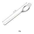 thumbnail image 2 of Stainless Steel Fruit Fork Set for Home Kitchen Dinner (Large), 2 of 5