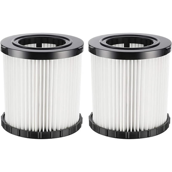2 PACKS DCV5801H HEPA Replacement Filter for DeWalt DCV580 & DCV581H DeWalt, Washable and Reusable