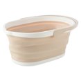 thumbnail image 1 of FLhrweasw Cubo Plegable Cubo Rectangular para Lavado Autos para Limpieza La Casa (Beige), 1 of 8
