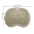 thumbnail image 2 of Unique Bargains Foot Massager Scrubber Shower Foot Clean Massager Scrubber Brown 11.81"x8.85", 2 of 6