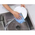 thumbnail image 3 of Disposable Dishwashing Cloth Roll, J Cloth, Reusable Cleaning Cloth Disposable 4 Roll Blue, 3 of 5