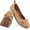 Beige, variant on Ecetana Womens Ballet Flats for Women Foldable Flats Round Toe Slip-On Loafer Flat Shoes