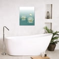 thumbnail image 5 of Zen Water Lily Canvas Wall Art for Living Room Green Flower and Yellow Butterfly on Water Paintings Wall Decor Modern Spiritual Yoga Spa Wall Art for Bedroom Decor Ready to Hang,12L X 12W Inches, 5 of 6