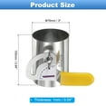 thumbnail image 2 of 3 Inch Duct Backdraft Damper, Manual Adjustment Airflow Volume Damper for Vents Fans Extractors Range Hoods Heating Systems, 2 of 7