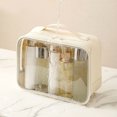 thumbnail image 4 of onlyliua Oferta Por Tiempo Limitado Bolsa de Cosméticos Transparente Multifuncional Bolsa de Almacenamiento Portátil para Viajar Accesible Rápido y Fácil de Usar para Unfácil Almacenamiento y Viaje, 4 of 6