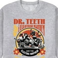 thumbnail image 3 of Disney The Muppets - Dr. Teeth: Long & Winded Tour - Men's Crew Neck Fleece Pullover, 3 of 5