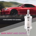 thumbnail image 5 of Universal Chrome Glass Fuel Petrol crude oil engine Inline Filter, 5 of 5