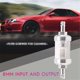 thumbnail image 5 of Universal Chrome Glass Fuel Petrol crude oil engine Inline Filter, 5 of 5