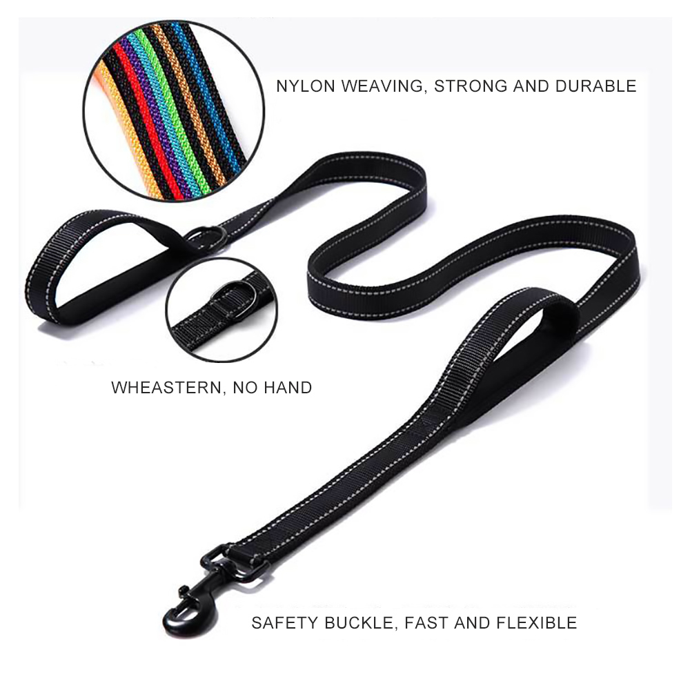 Percen Padded Double Handle Dog Training Leash photo 7