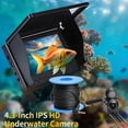 thumbnail image 6 of Underwater Fishing Camera 4 3 Inch IPS Monitor Fish Finder With Infrared Night Vision HD Camera With 15m Cable IP68 Waterproof For Ice Lake Boat Kayak Fishing, 6 of 8