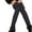 Dark Gray, variant on Thin Athletic Socks Women New Women's Lengthened Knee Length Solid Color Warm Stockings Dough Twists Socks Wool Ball Stockings Style B-85 Dark Gray One Size