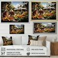 thumbnail image 4 of Designart "Farmers Food Market painting" Vegetables Canvas Art Print, 4 of 5