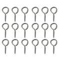 thumbnail image 2 of Masteelf Screw Eye Pin for Jewelry Making 50pcs Silver Carbon Steel Findings for Crafting Durable Small, 2 of 8