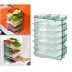 thumbnail image 5 of rejillas de verduras Estante Para Platos Laterales Bandeja Para Platos De Almacenamiento En Encimera Preparar Platos 6 Capas Verde 6 capas de verde Magideal rejillas de verduras, 5 of 7