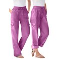 thumbnail image 1 of Woman Within Women's Plus Size Convertible Length Cargo Pant Pant, 1 of 6