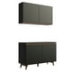 thumbnail image 2 of Cocina Integral Madesa Reims 120 cm Negro, 2 of 10
