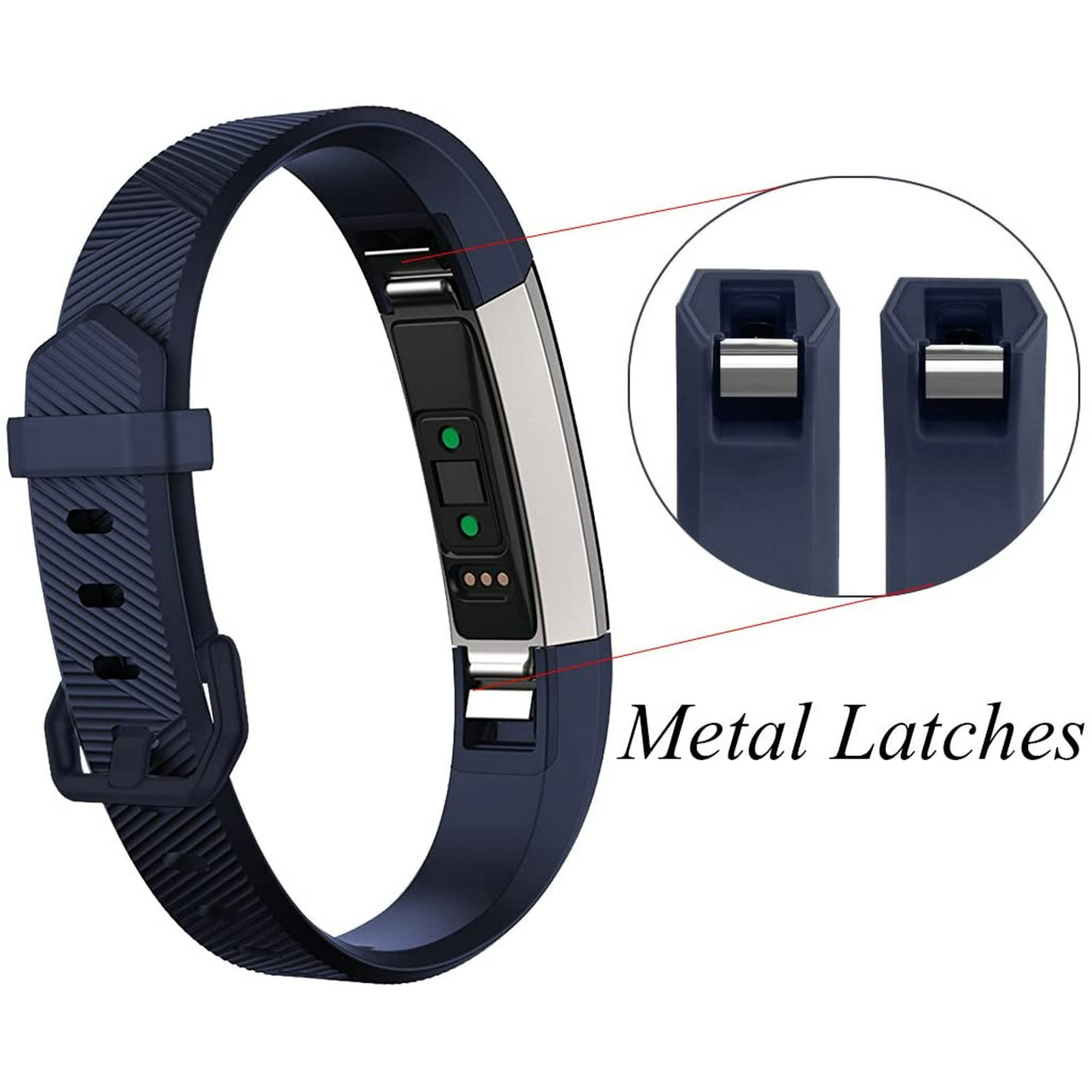 Bands Compatible with Fitbit Alta and Fitbit Alta HR 3 Pack Soft Silicone Wristbands for Fitbit Alta HR Bands with Secure Metal Buckle for Men Women Small Large Walmart