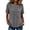 Gray#womens tops#23, variant on Women Solid Color T Shirts Short Sleeve Cotton Linen Tee Shirts Loose Fit Round Neck Blouses Casual Fashion Outdoor Clothes Gray XXL