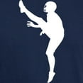 thumbnail image 3 of CafePress - Football Silhouette Dark T Shirt - Men's Classic Graphic Cotton T-Shirt, 3 of 4