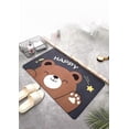 thumbnail image 2 of Cartoon absorbent super soft shower mat bathroom non-slip machine washable, suitable for doorway/kitchen/bathroom/laundry room/bedroomfragrant dog40*6, 2 of 5