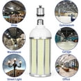 thumbnail image 5 of 3-Pack 100W LED Corn Bulb, E26/E39 Mogul Base Lamp, 14000LM,5000K Daylight,AC85-265V, Replacement 350-400 Watt Metal Halide HID HPS CFL., 5 of 6